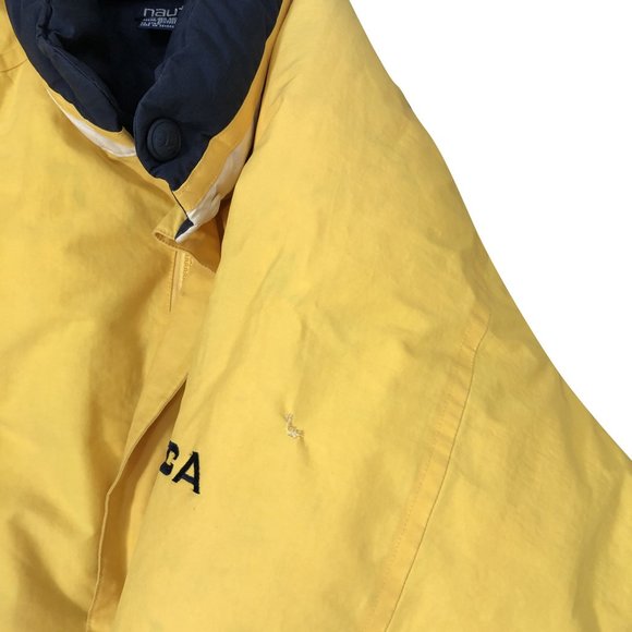 Vintage Nautica Sail Down Coat - Men's Large - Picture 4 of 5